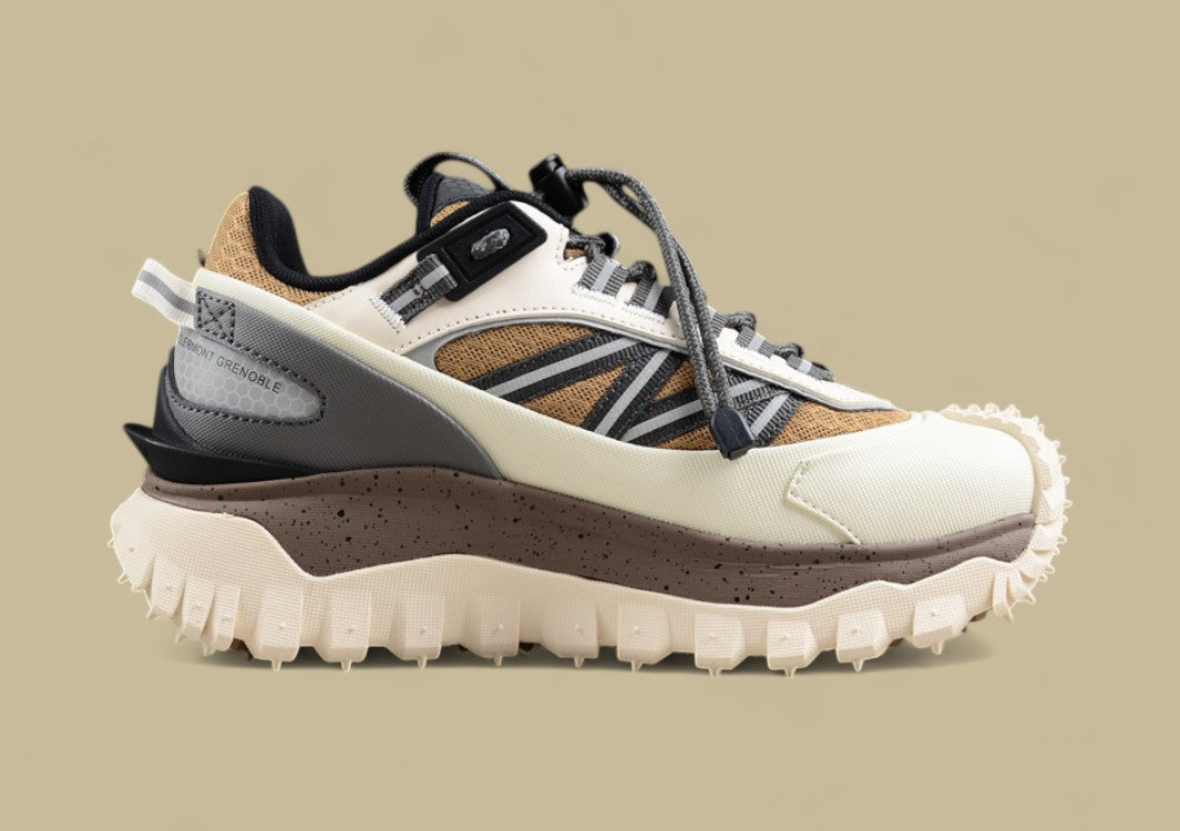 Moncler Trailgrip GTX Sneakers - Earth Tones/Cream