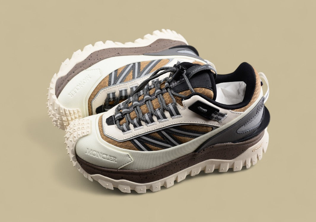 Moncler Trailgrip GTX Sneakers - Earth Tones/Cream