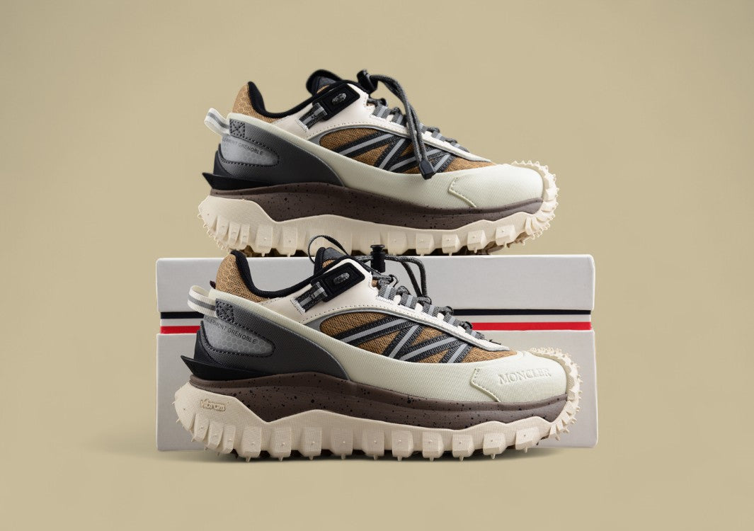 Moncler Trailgrip GTX Sneakers - Earth Tones/Cream