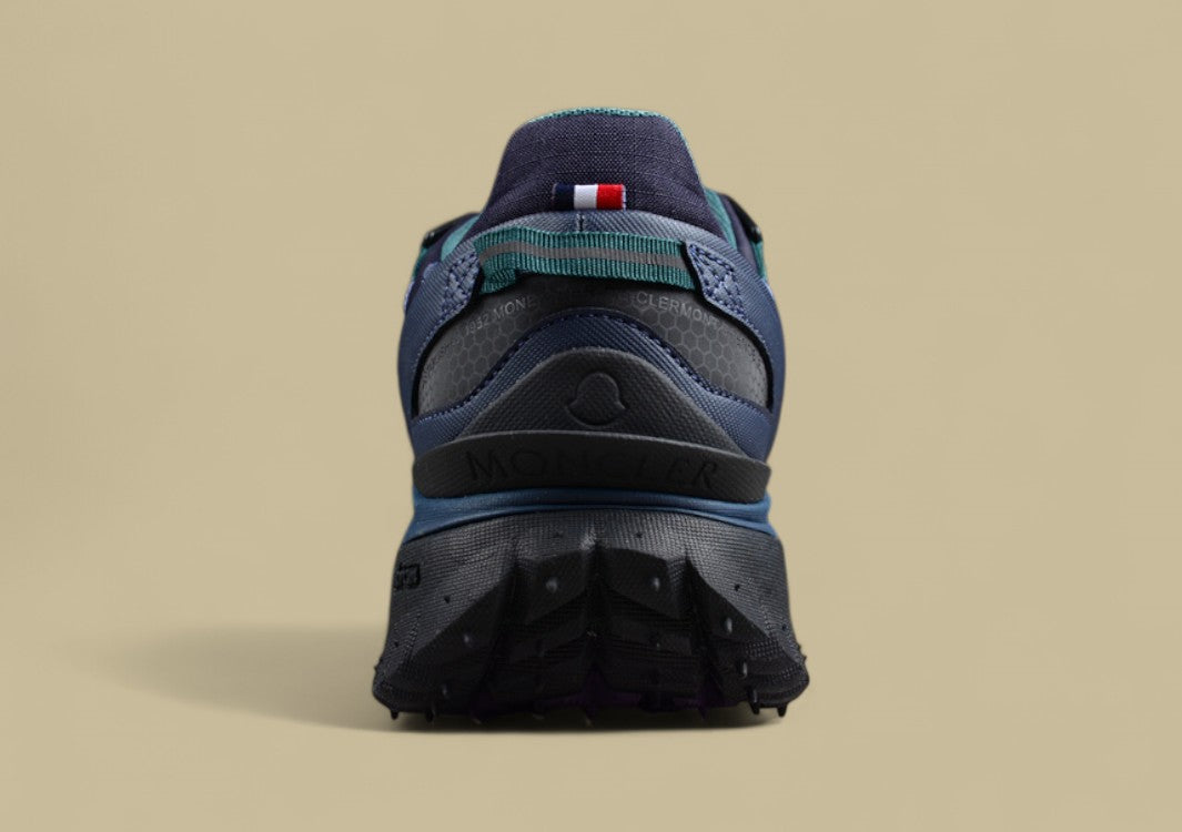 Moncler Trailgrip GTX Sneakers - Midnight Navy/Teal with Purple