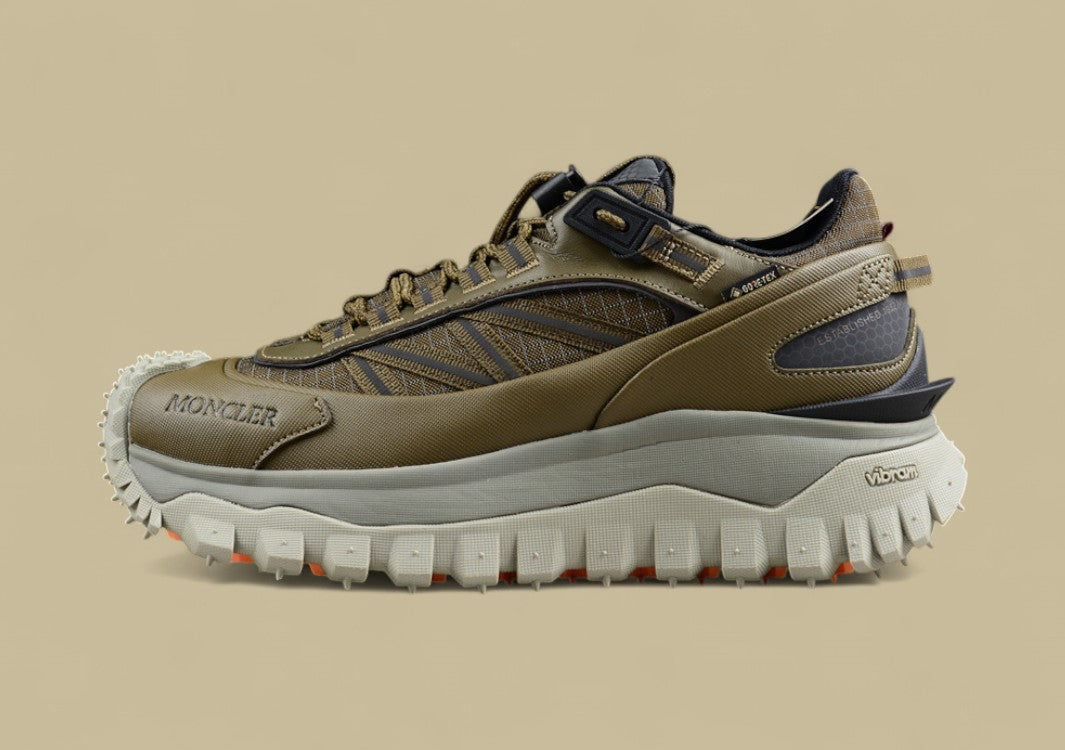 Moncler Trailgrip GTX Sneakers - Military Olive/Black
