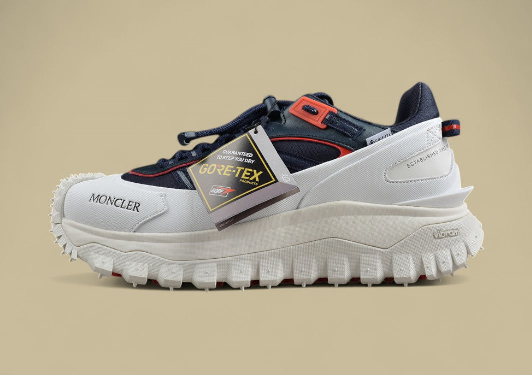 Moncler Trailgrip GTX Sneakers - Navy/White/Red