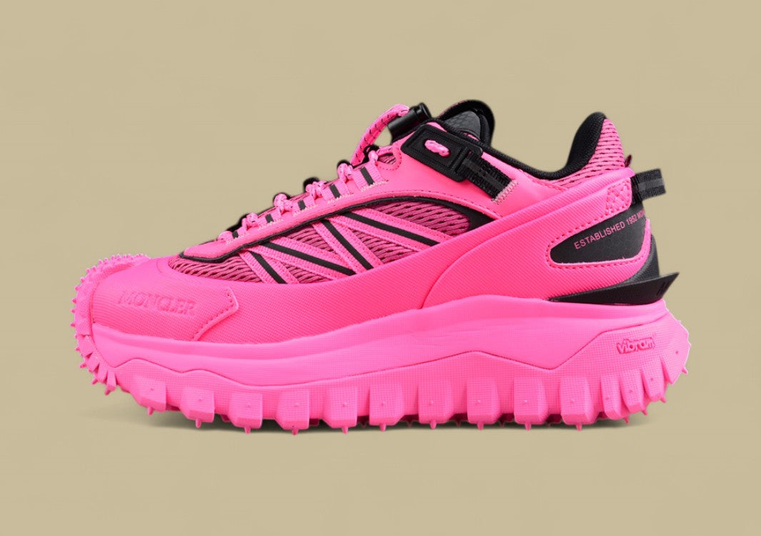 Moncler Trailgrip GTX Sneakers - Neon Pink/Black