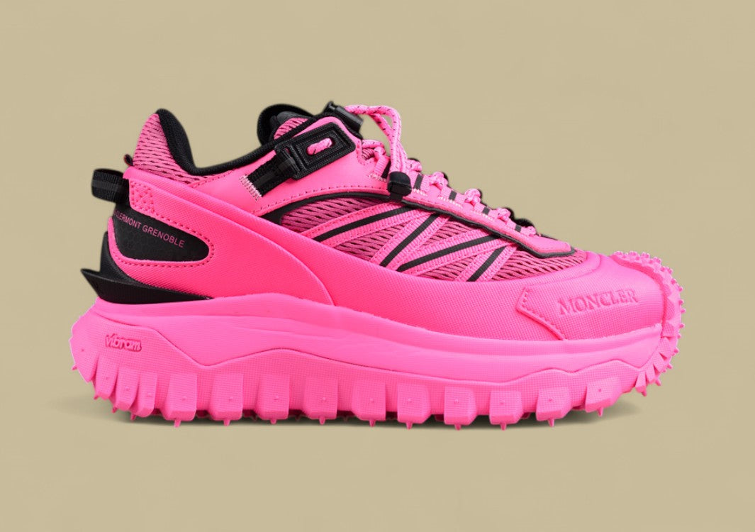 Moncler Trailgrip GTX Sneakers - Neon Pink/Black