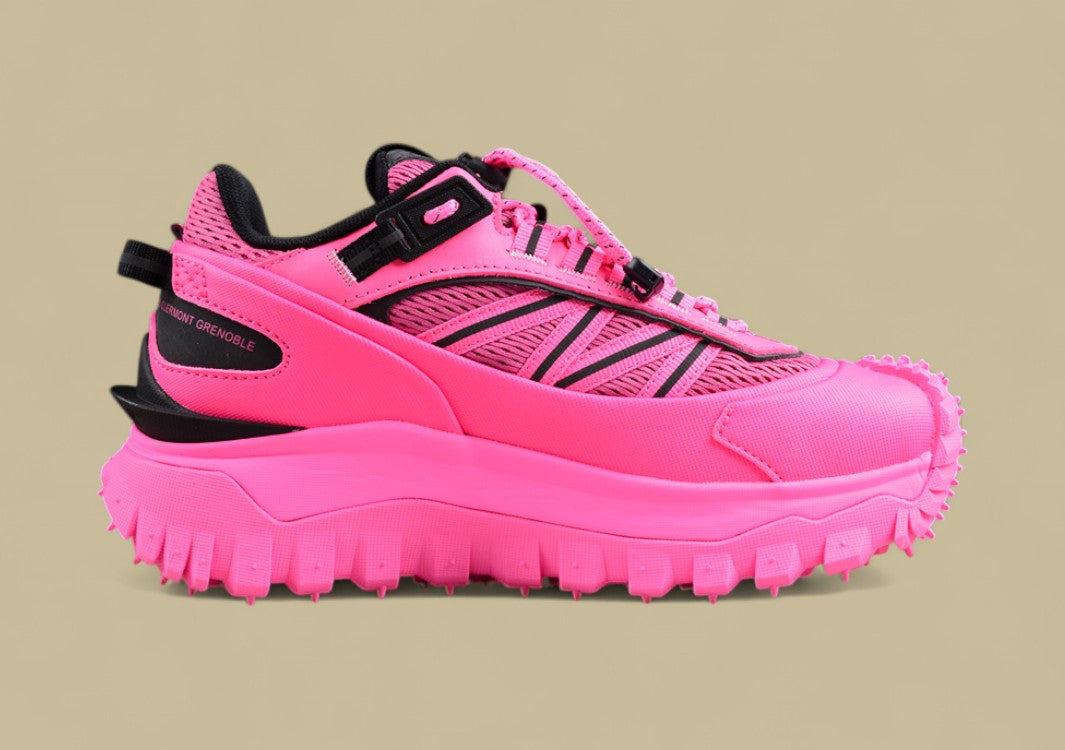 Moncler Trailgrip GTX Sneakers - Neon Pink/Black