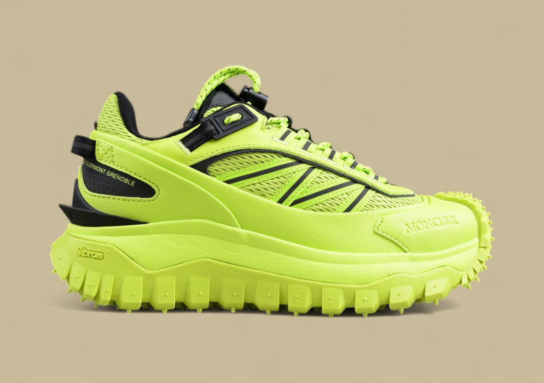 Moncler Trailgrip GTX Sneakers - Neon Yellow/Black