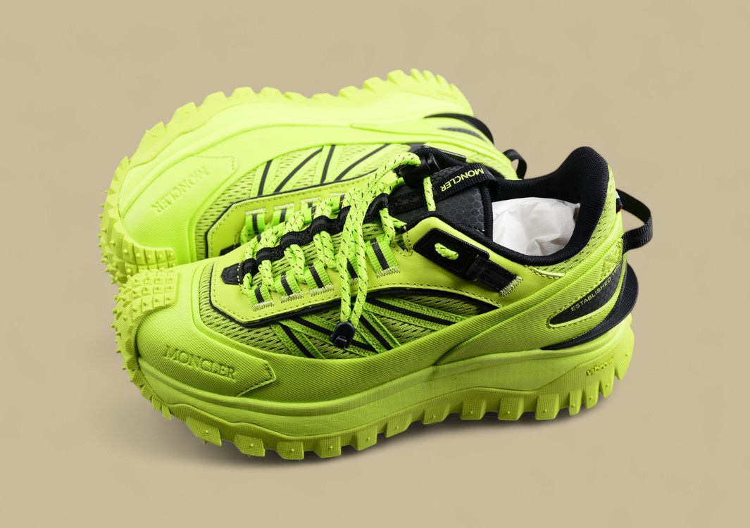 Moncler Trailgrip GTX Sneakers - Neon Yellow/Black