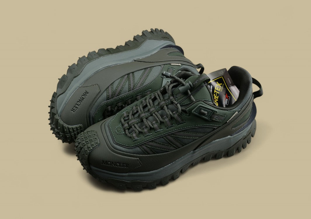 Moncler Trailgrip GTX Sneakers - Olive Green