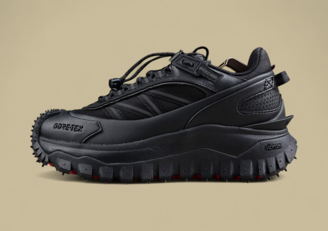 Moncler Trailgrip GTX Sneakers - Triple Black