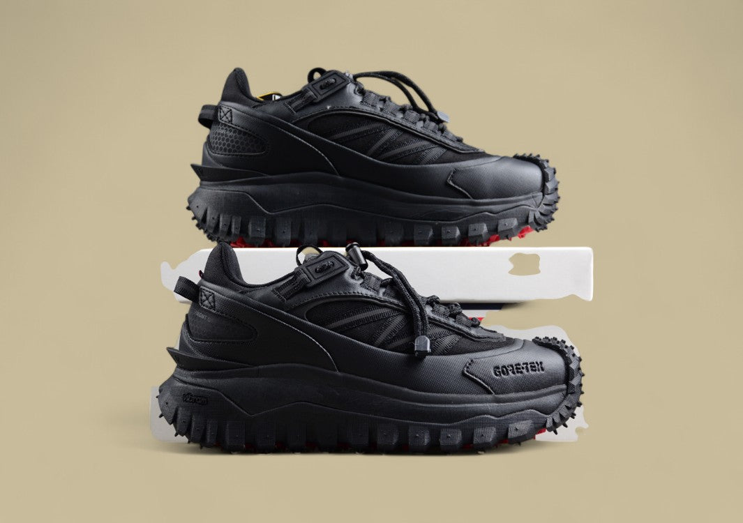 Moncler Trailgrip GTX Sneakers - Triple Black