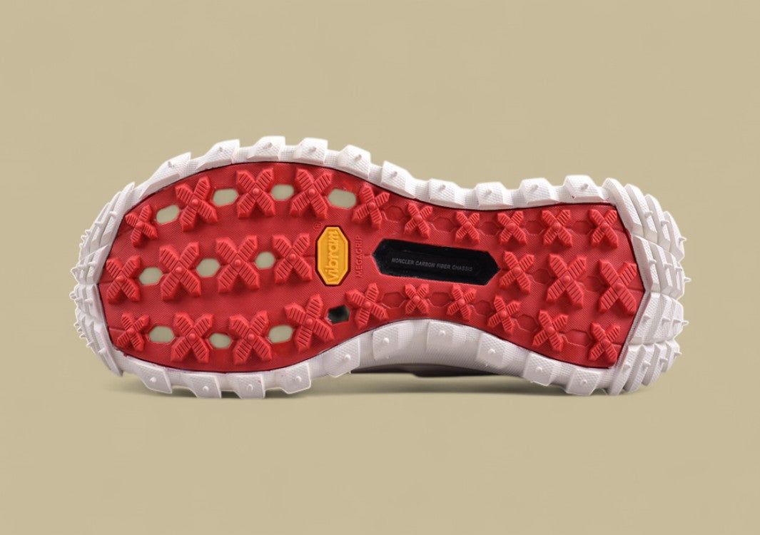 Moncler Trailgrip Knit Sock Sneaker - Black/White