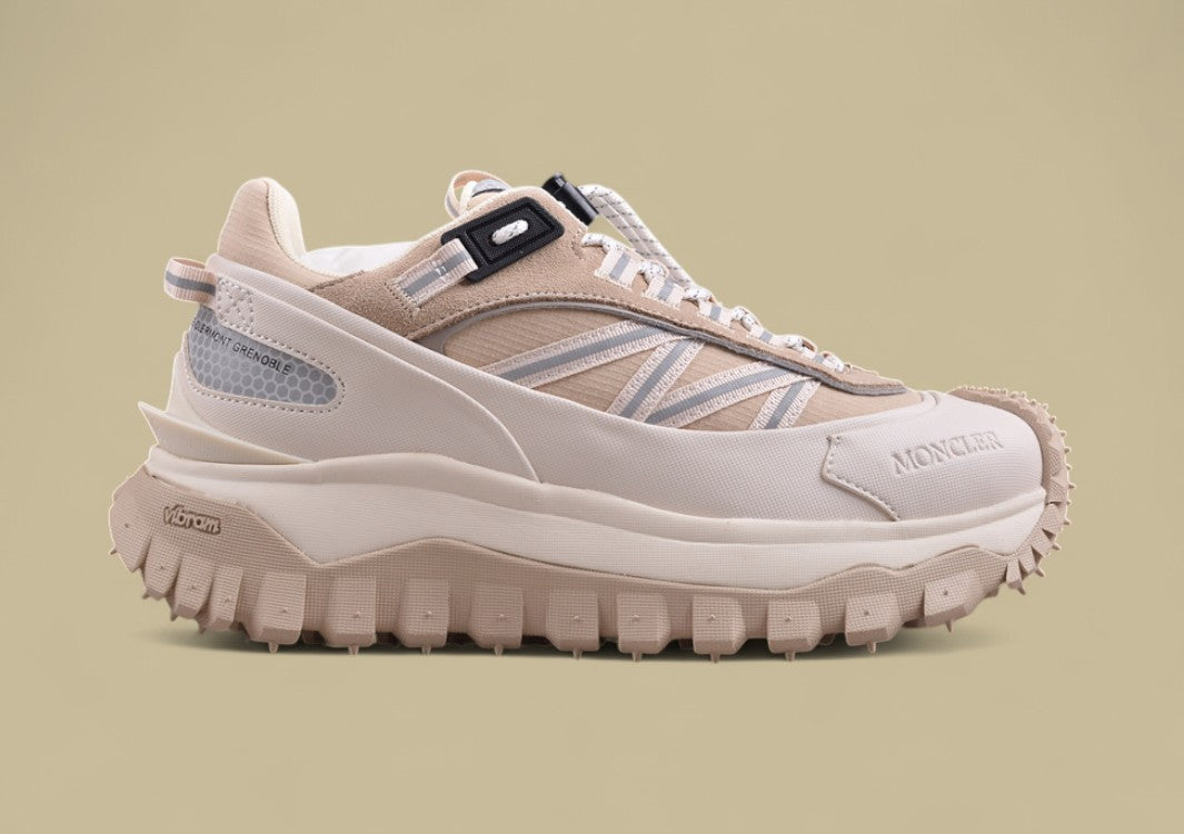 Moncler Trailgrip Lite 2 Low - Cream & Sand Outdoor Sneaker