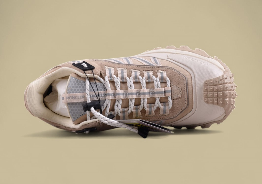 Moncler Trailgrip Lite 2 Low - Cream & Sand Outdoor Sneaker