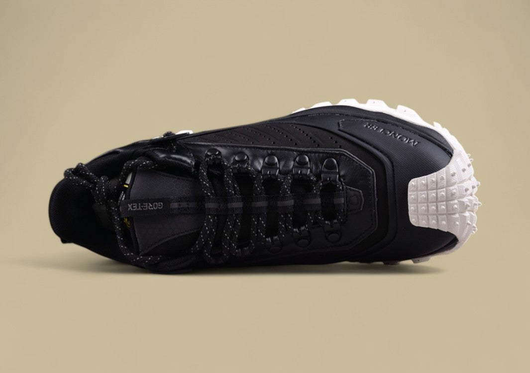 Moncler Trailgrip Lite 2 Low - Triple Black with White Sole