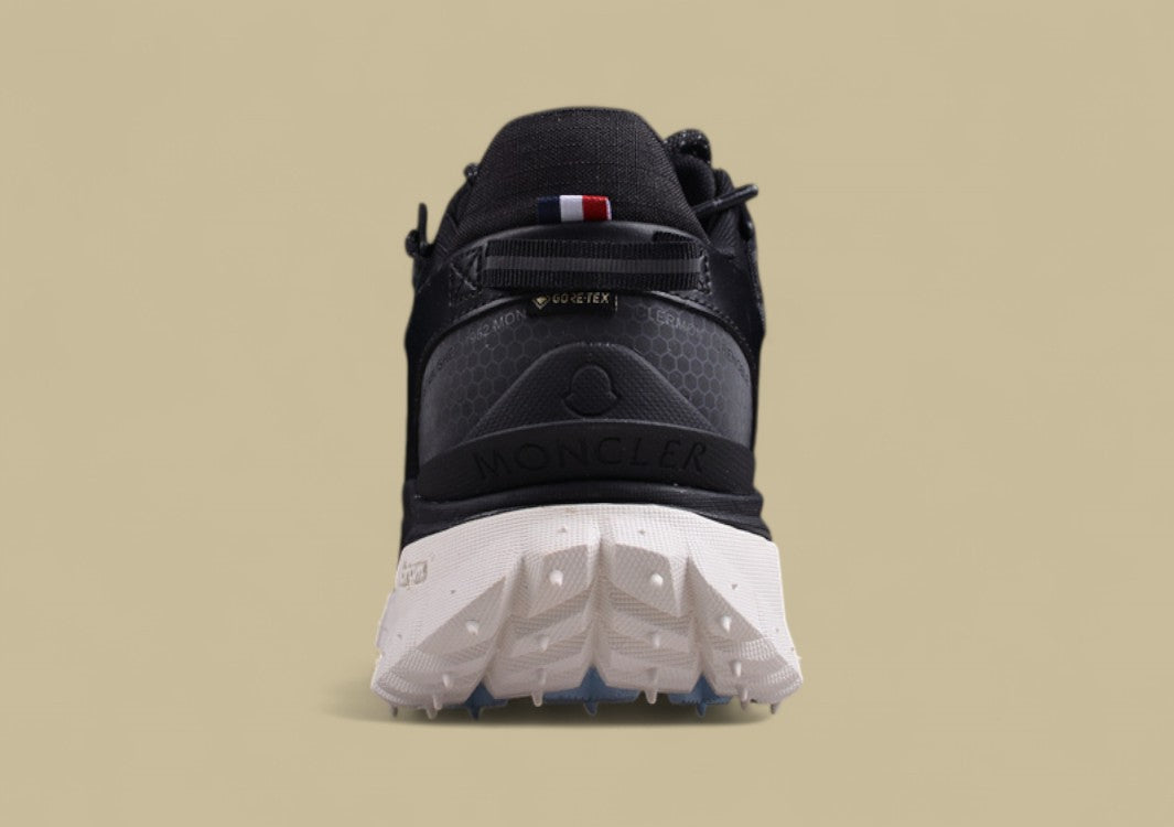 Moncler Trailgrip Lite 2 Low - Triple Black with White Sole