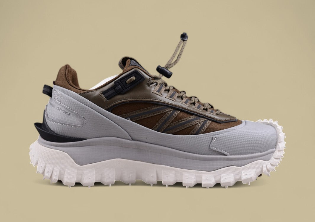 Moncler Trailgrip Lite 2 Low GTX - Earth Brown & Grey Sneaker