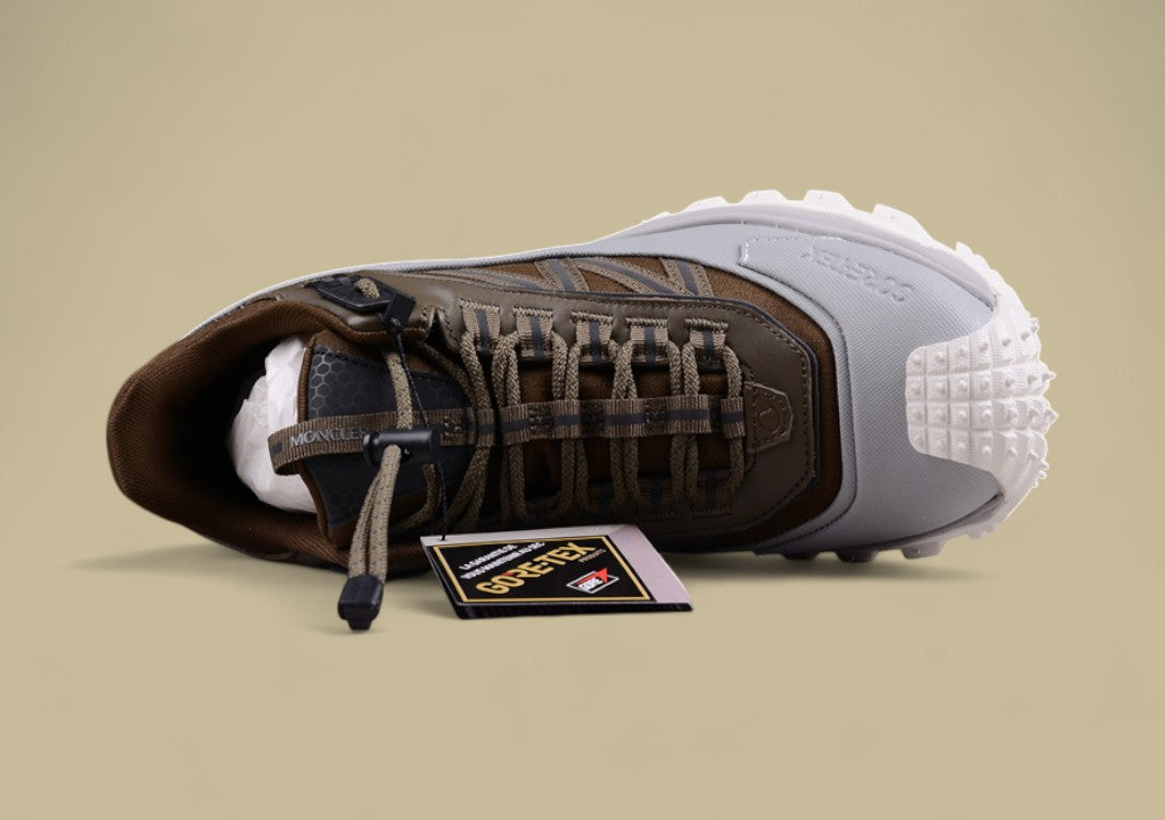 Moncler Trailgrip Lite 2 Low GTX - Earth Brown & Grey Sneaker