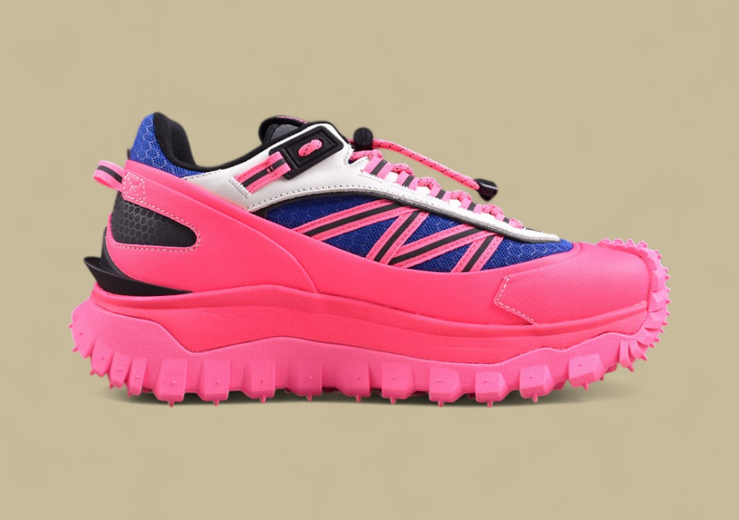 Moncler Trailgrip Lite 2 Low GTX - Electric Pink & Blue