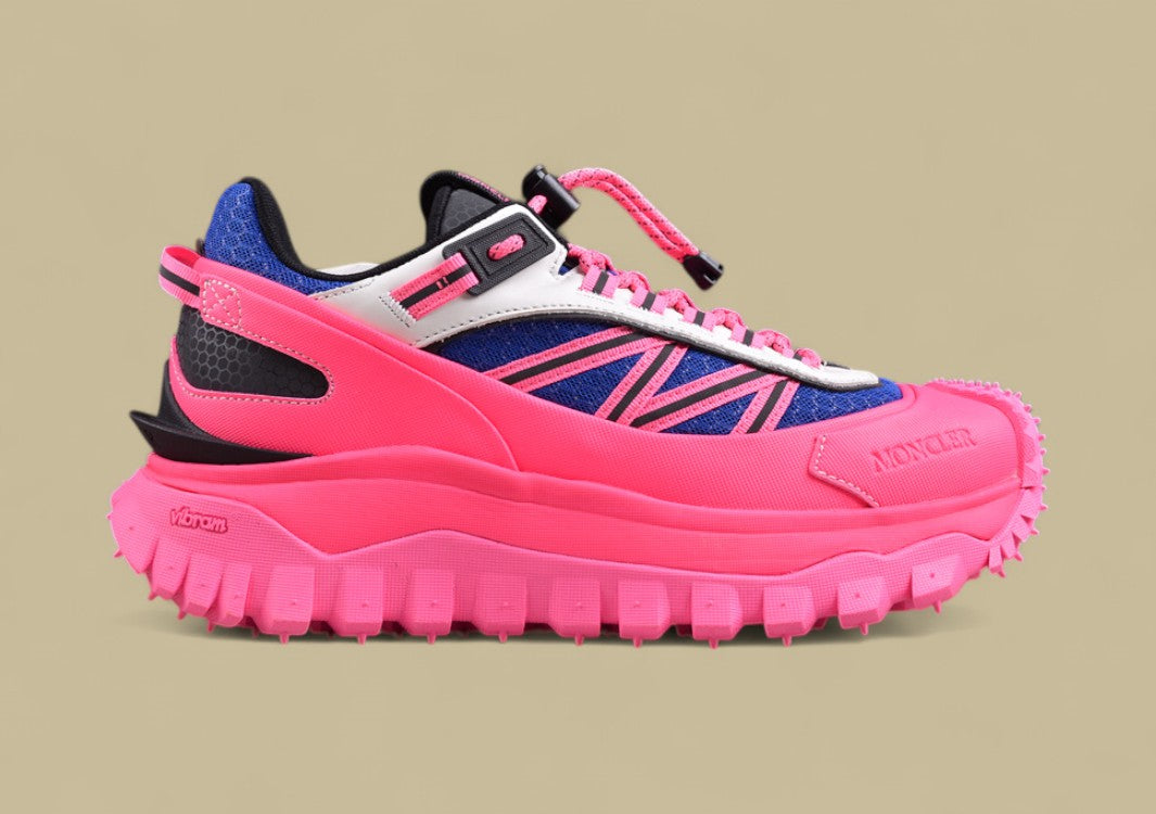 Moncler Trailgrip Lite 2 Low GTX - Electric Pink & Blue