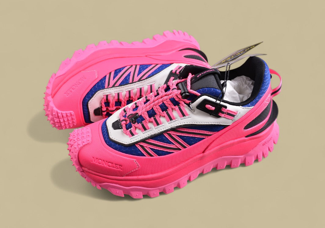 Moncler Trailgrip Lite 2 Low GTX - Electric Pink & Blue