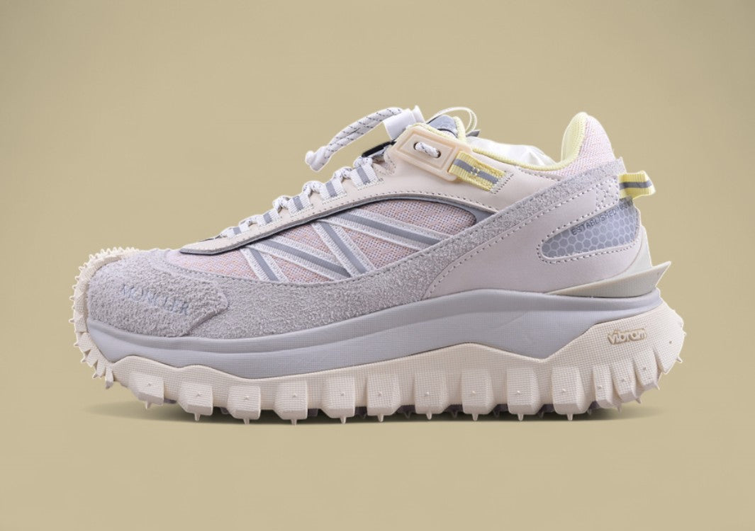 Moncler Trailgrip Lite 2 Low GTX - Soft Grey & Cream
