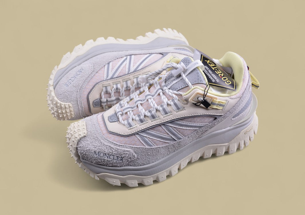 Moncler Trailgrip Lite 2 Low GTX - Soft Grey & Cream