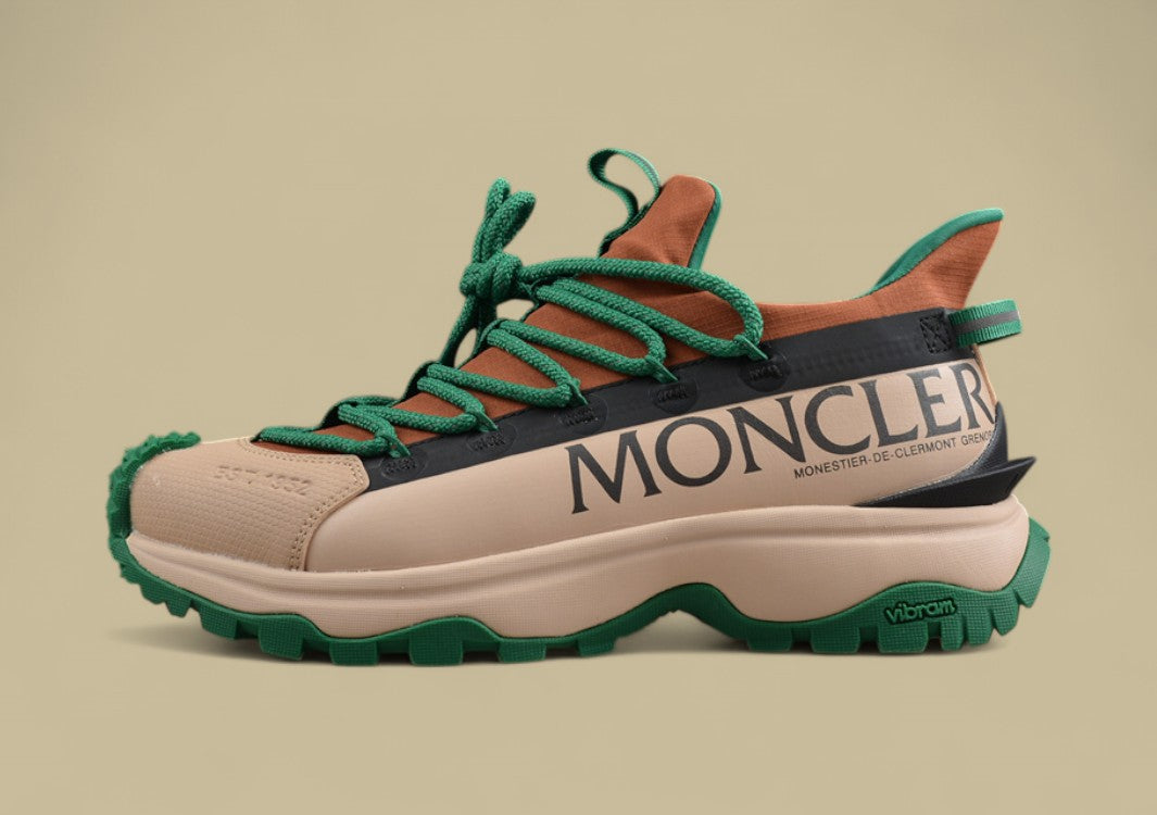 Moncler Trailgrip Lite Sneakers - Beige/Brown