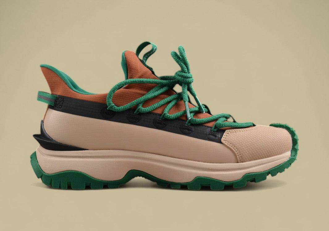 Moncler Trailgrip Lite Sneakers - Beige/Brown