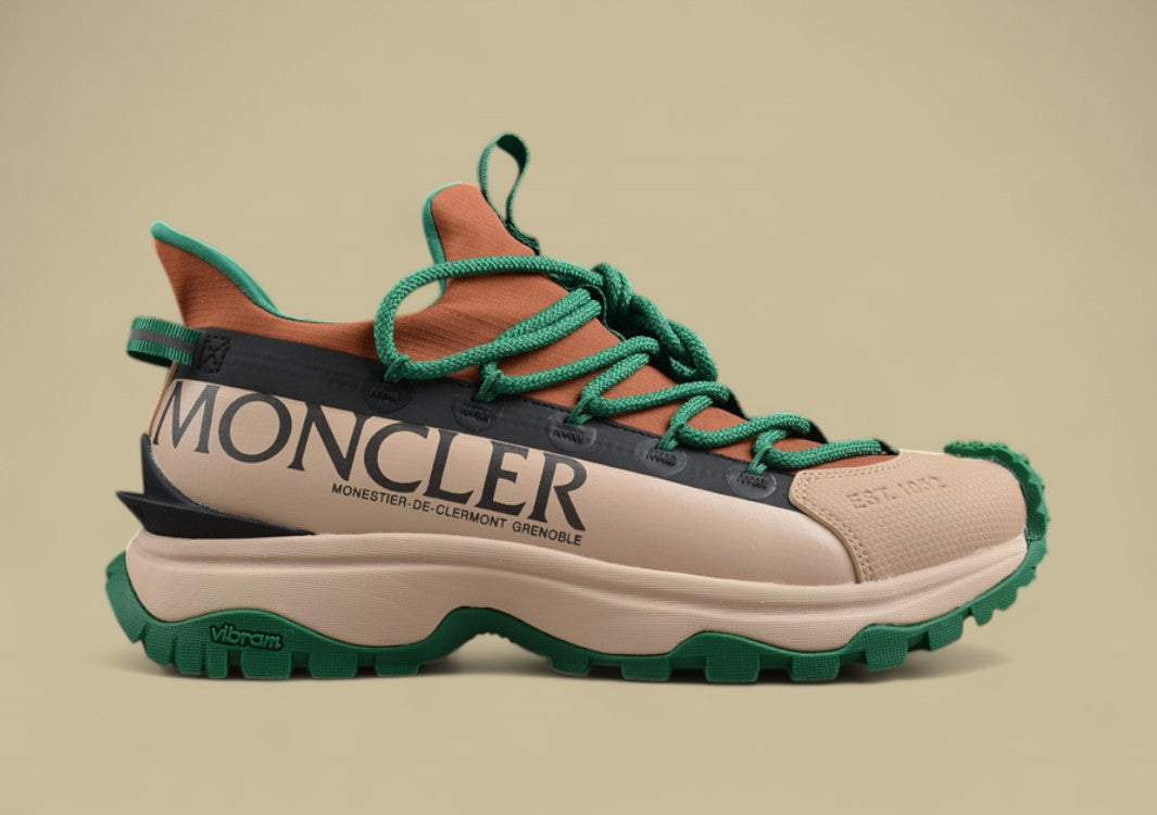 Moncler Trailgrip Lite Sneakers - Beige/Brown