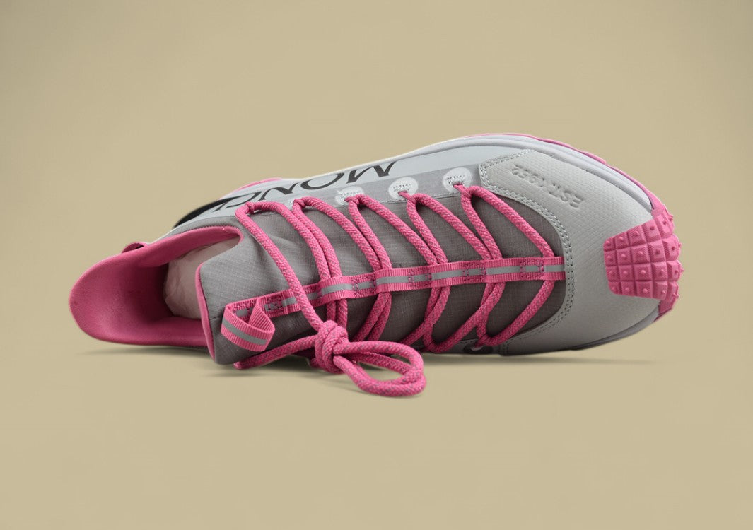 Moncler Trailgrip Lite Sneakers - Grey/Pink