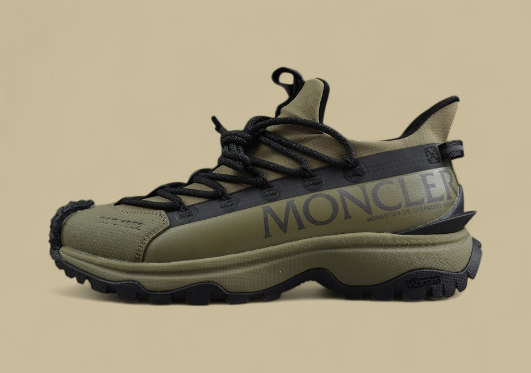 Moncler Trailgrip Lite Sneakers - Military Green/Black