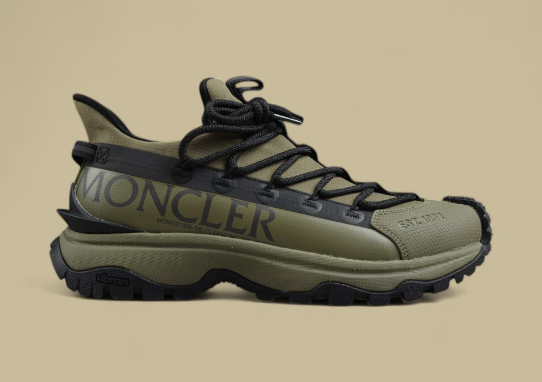 Moncler Trailgrip Lite Sneakers - Military Green/Black