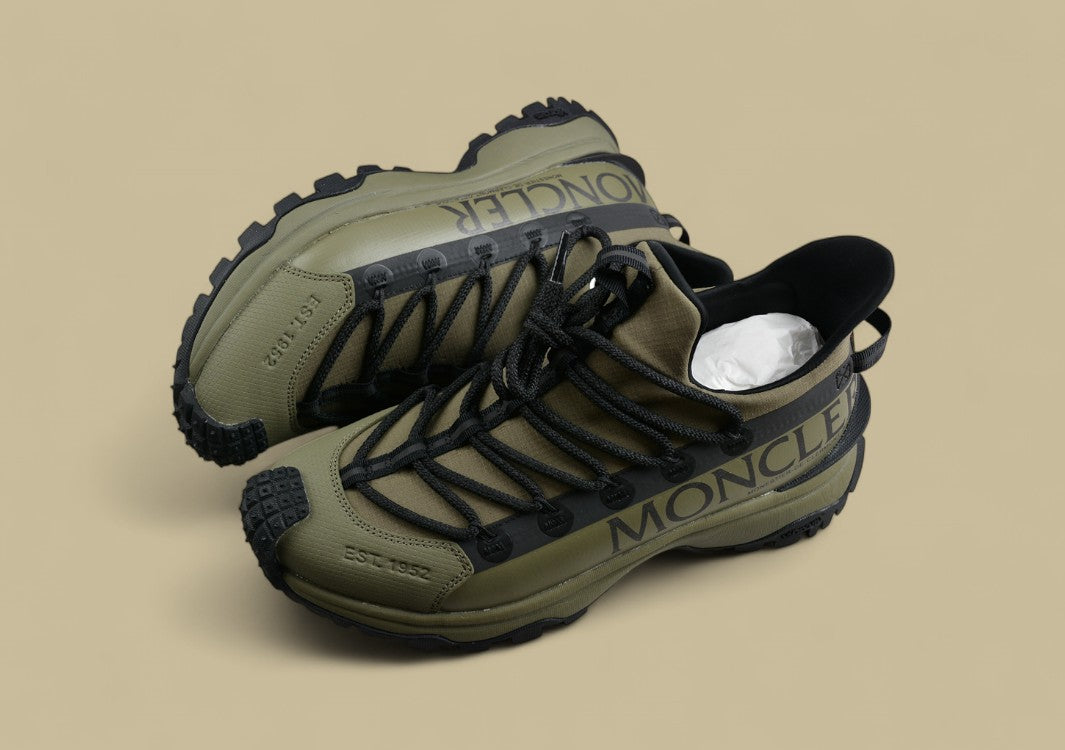 Moncler Trailgrip Lite Sneakers - Military Green/Black