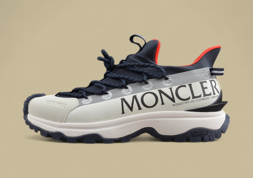 Moncler Trailgrip Lite Sneakers - Navy/White/Red