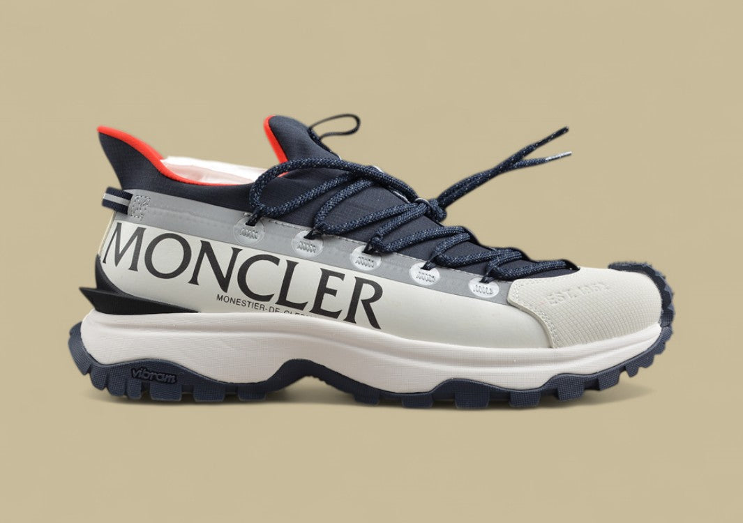 Moncler Trailgrip Lite Sneakers - Navy/White/Red