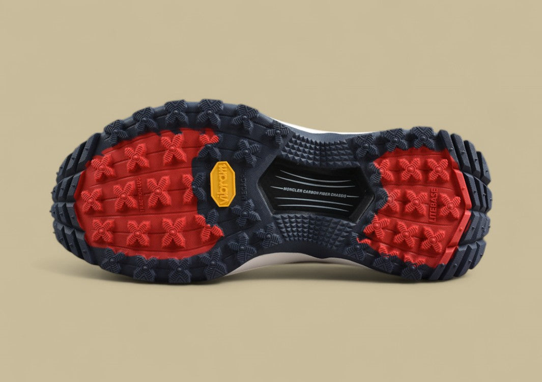 Moncler Trailgrip Lite Sneakers - Navy/White/Red