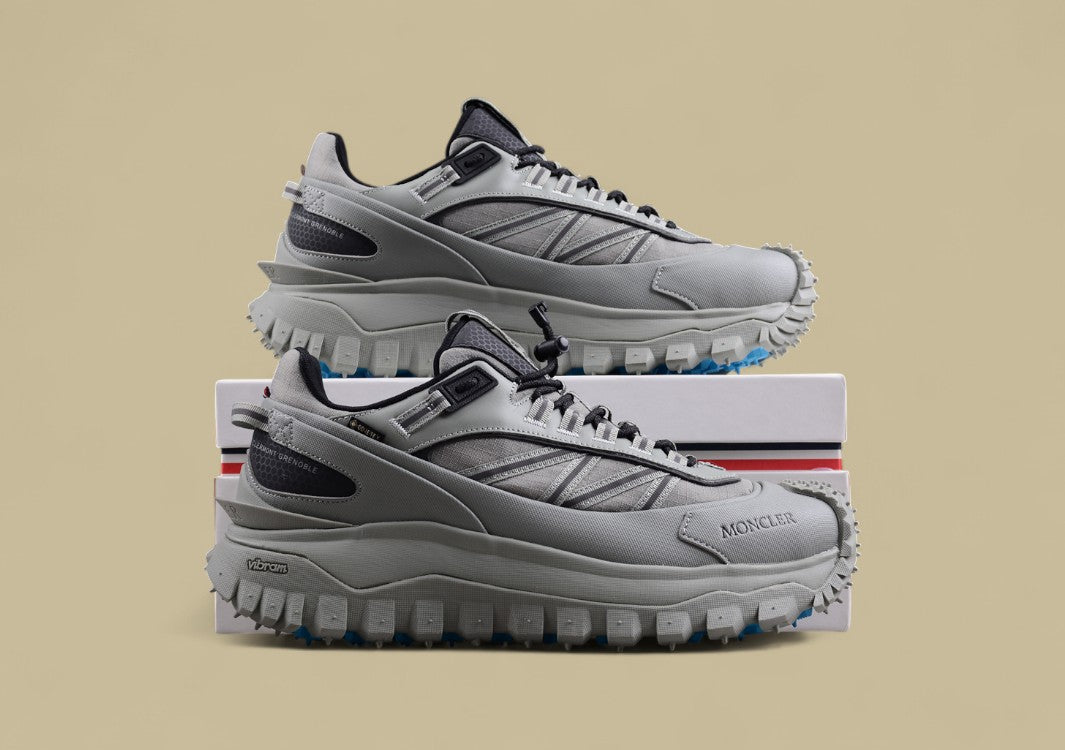 Moncler Trailgrip GTX Low-Top Hiking Sneaker – Grey