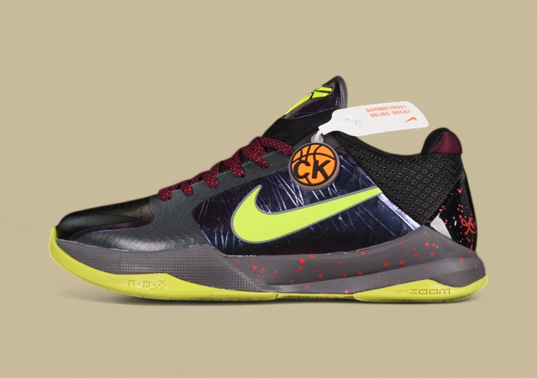 NBA 2K20 x Kobe 5 Protro Chaos Black/Dark Grey-Bright Crimson-Cyber