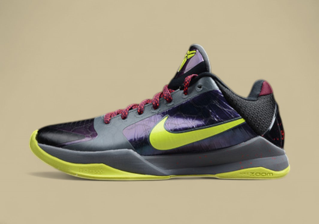 NBA 2K20 x Kobe 5 Protro Chaos Black/Dark Grey-Bright Crimson-Cyber