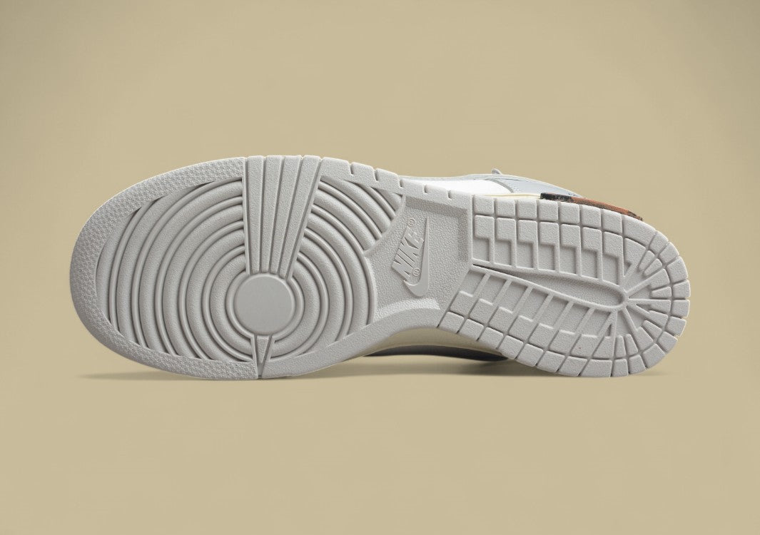 NK Dunk Low "The 50" Off-White Yellow Laces Yellow Buckle Low-Top Casual Sneakers