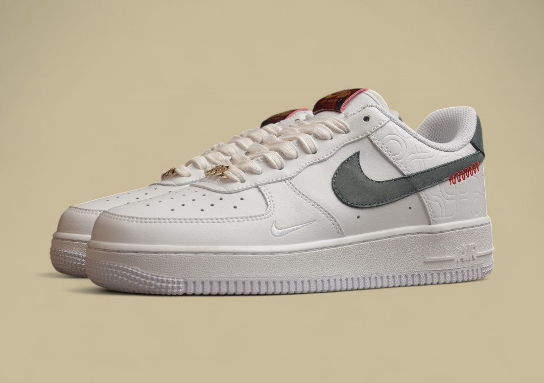 Nike Air Force 1 "Embossed Jade Stitch"