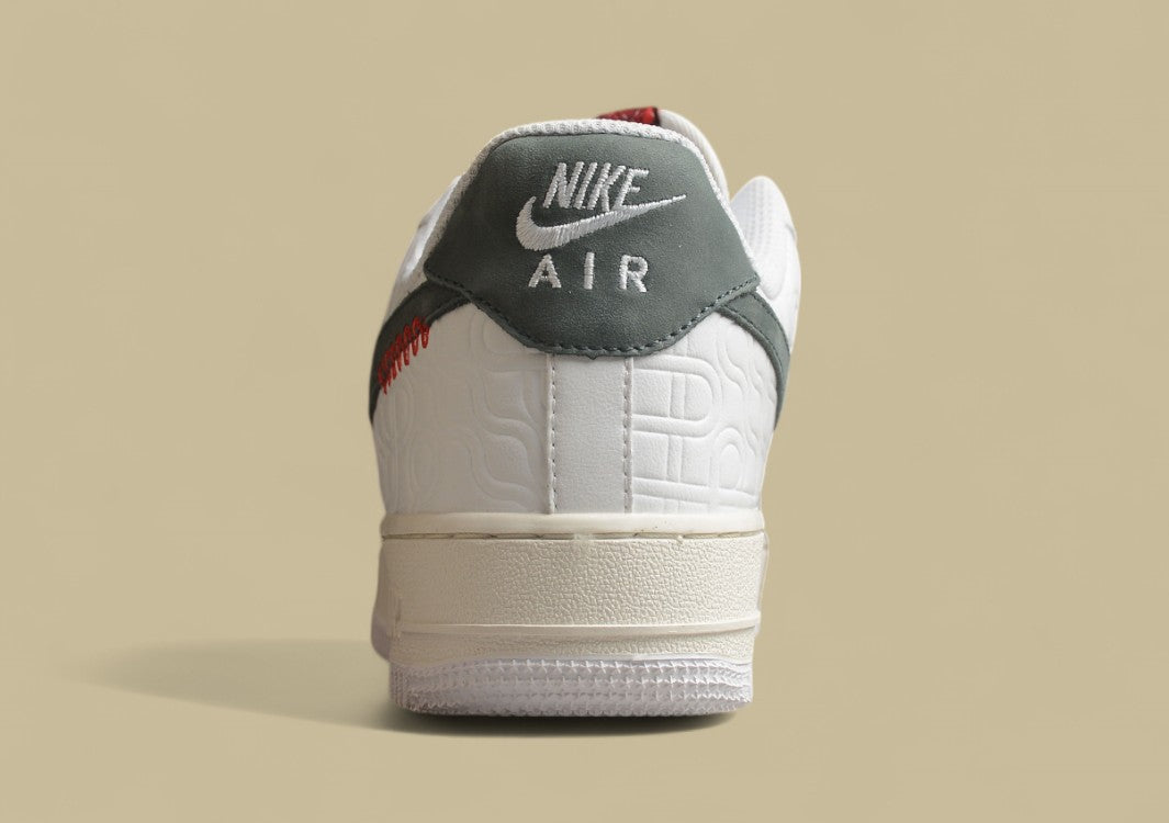 Nike Air Force 1 "Embossed Script Jade Stitch"