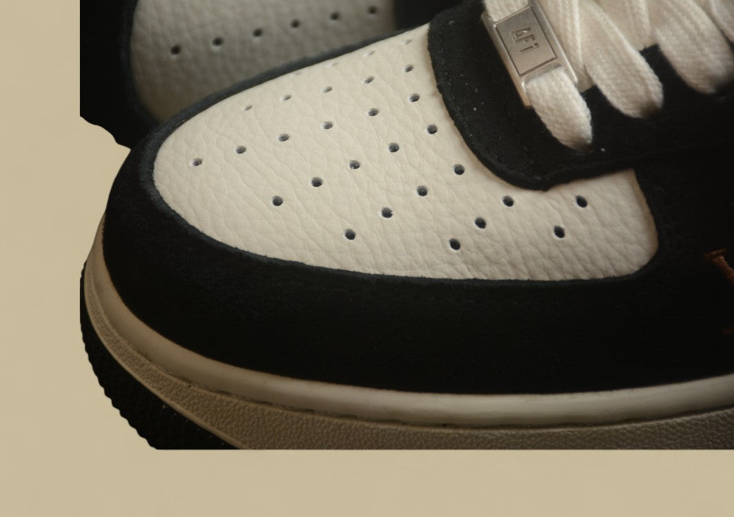 Nike Air Force 1 Low Lv Joint-beiheizhuba One Low-top Casual Sneakers