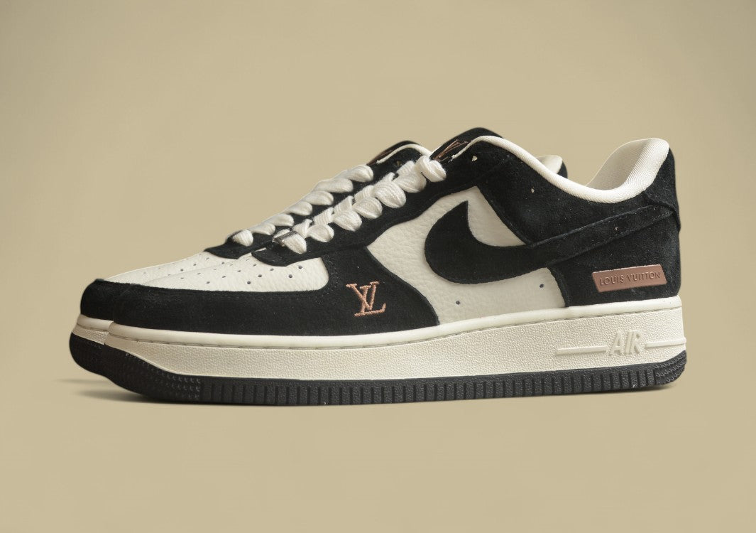 Nike Air Force 1 Low Lv Joint-beiheizhuba One Low-top Casual Sneakers