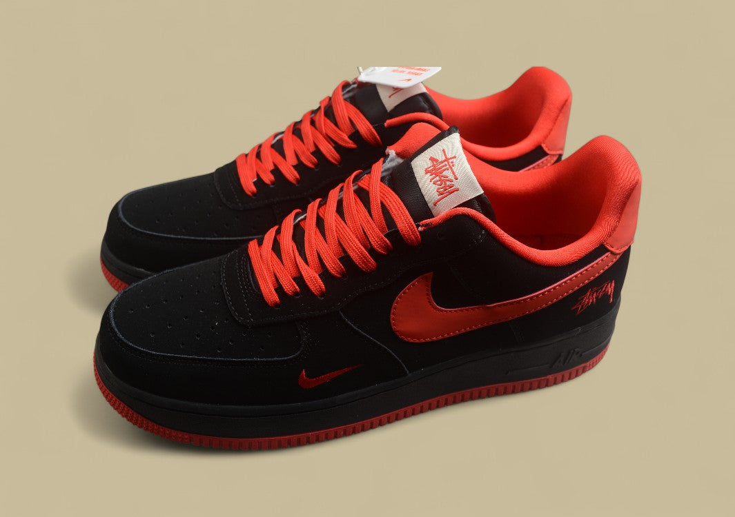 Nike Air Force 1 Low Stüssy “Black Infrared”