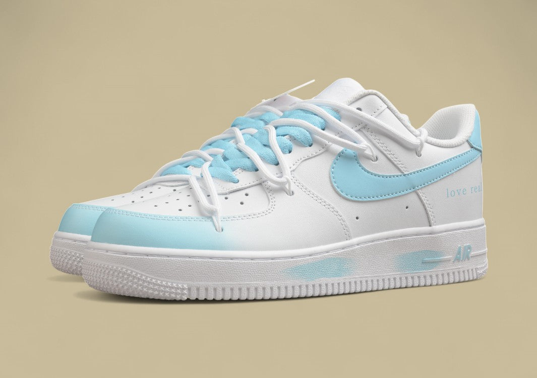 Nike Air Force 1 Low “Love Real” Pastel Blue