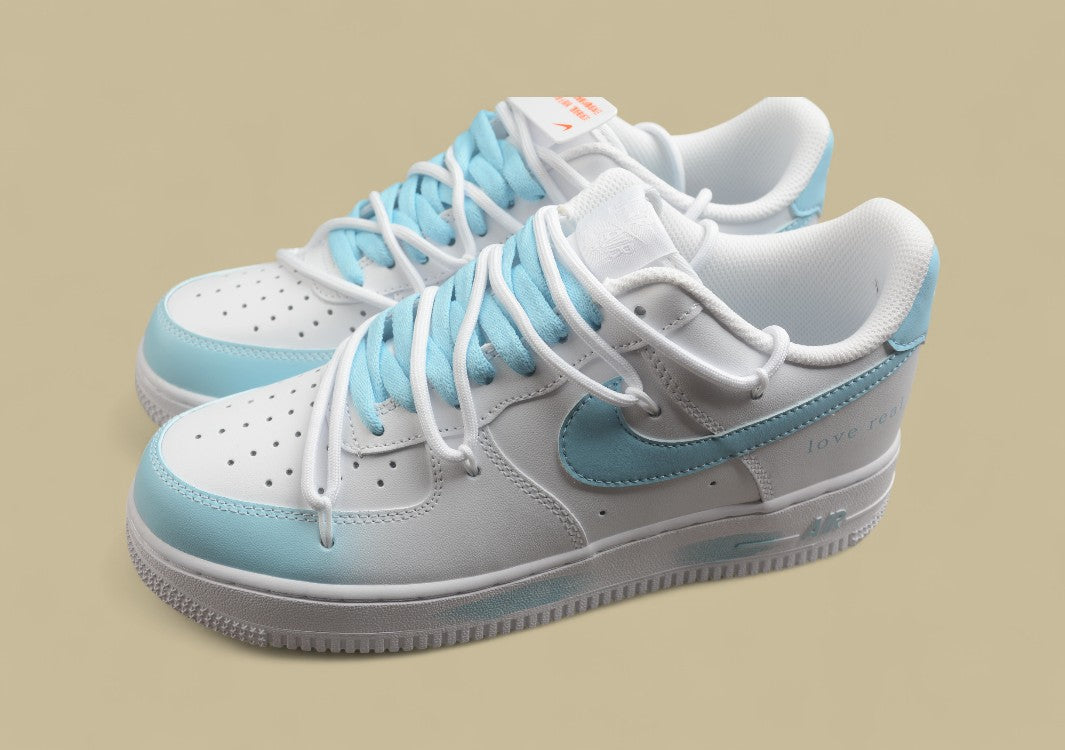 Nike Air Force 1 Low “Love Real” Pastel Blue