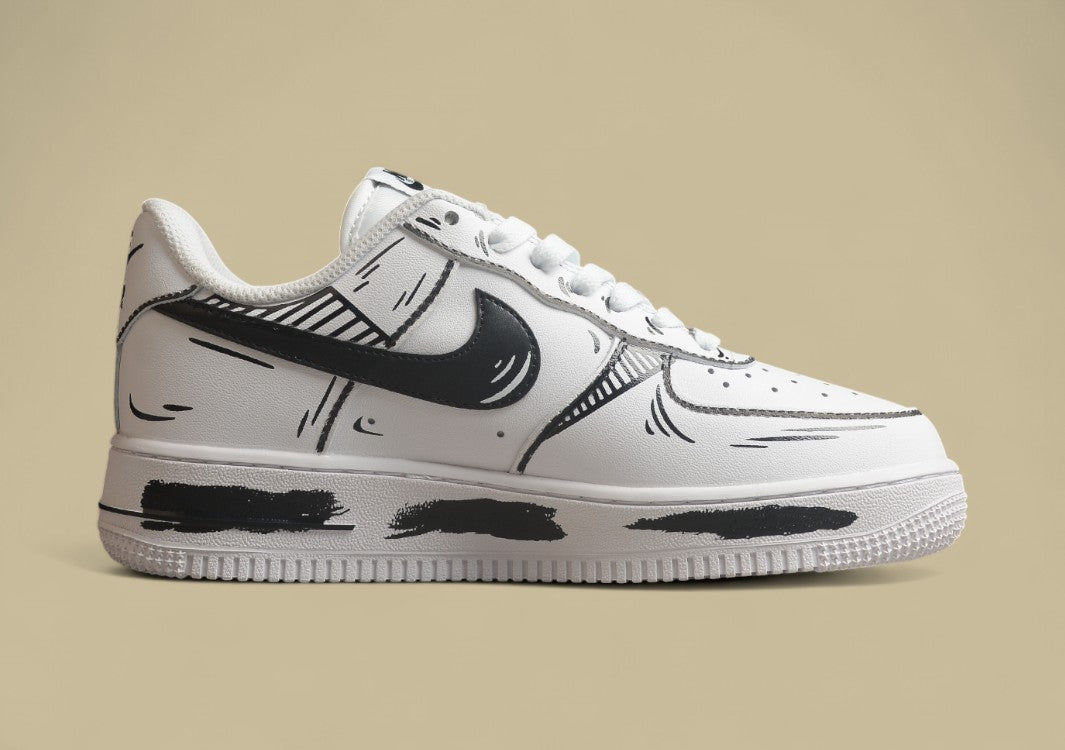 Nike Air Force 1 Low “Math Formulas” Sketch