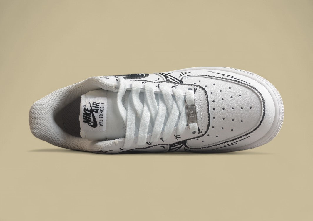 Nike Air Force 1 Low “Math Formulas” Sketch