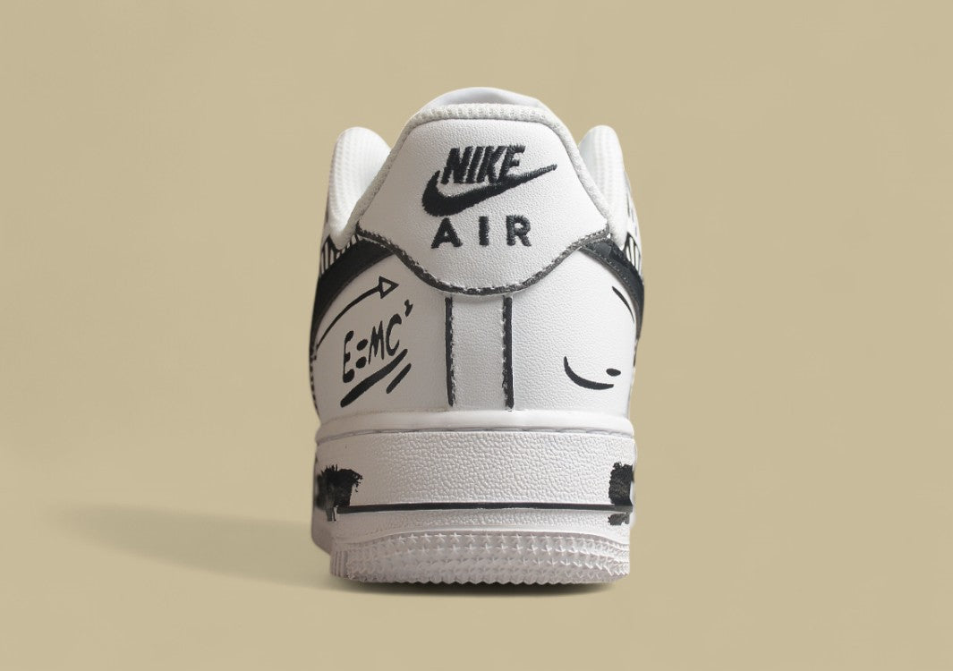 Nike Air Force 1 Low “Math Formulas” Sketch
